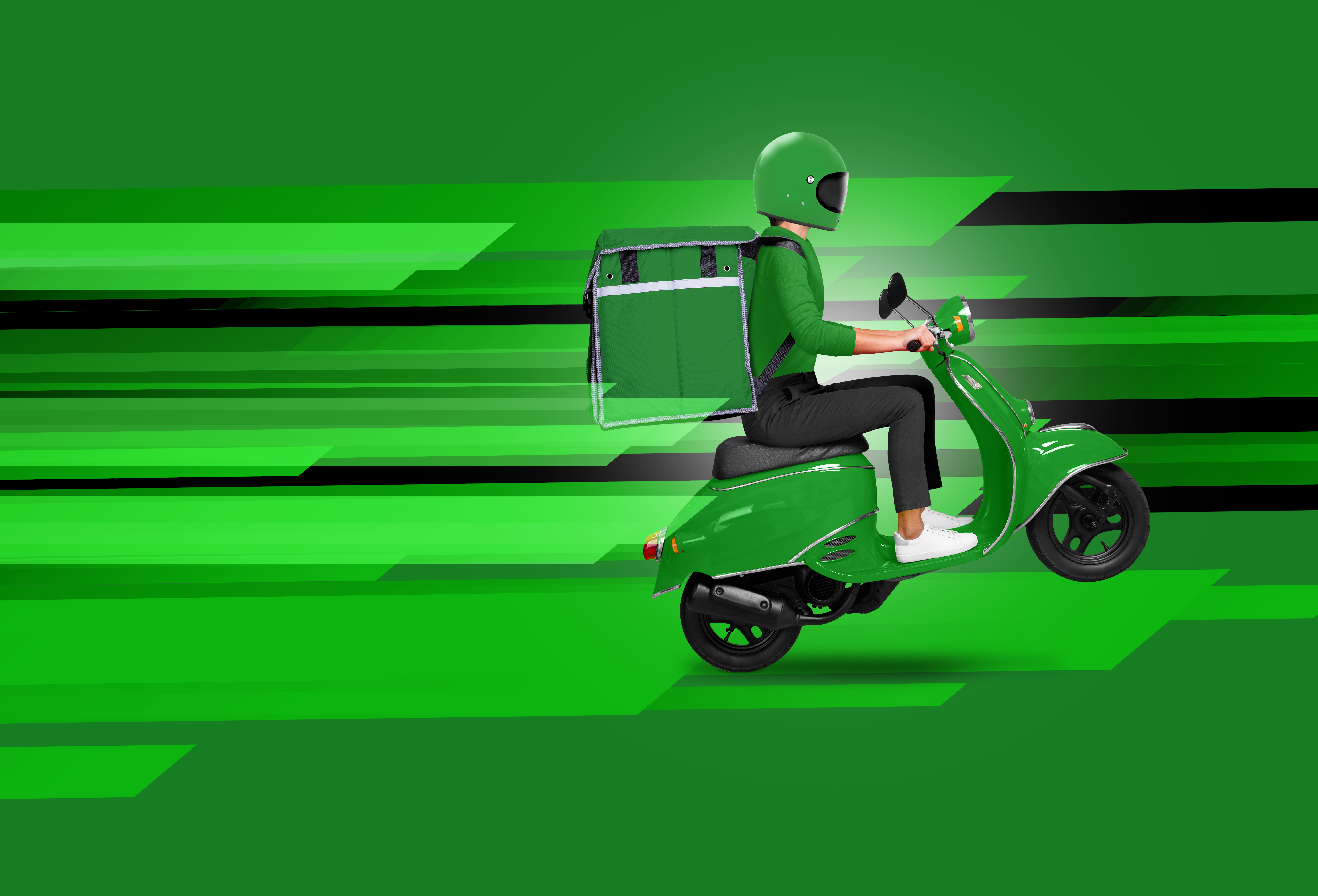 Food delivery driver